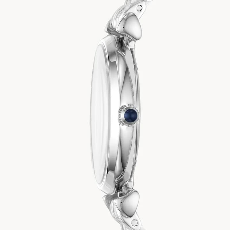 Emporio Armani Gianni T-Bar Blue Dial Ladies Watch | AR11091