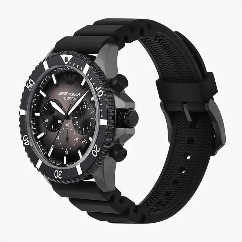 Emporio Armani Chronograph Grey Dial Men’s Watch | AR11515