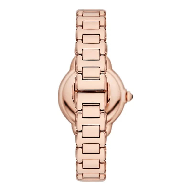 Emporio Armani Mia Brown Dial Rose Gold-Tone Ladies Watch | AR11570
