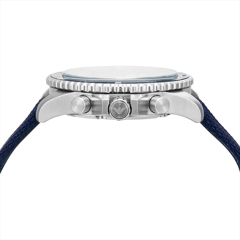 Emporio Armani Sea Explorer Chronograph Blue Dial Men's Watch | AR11588