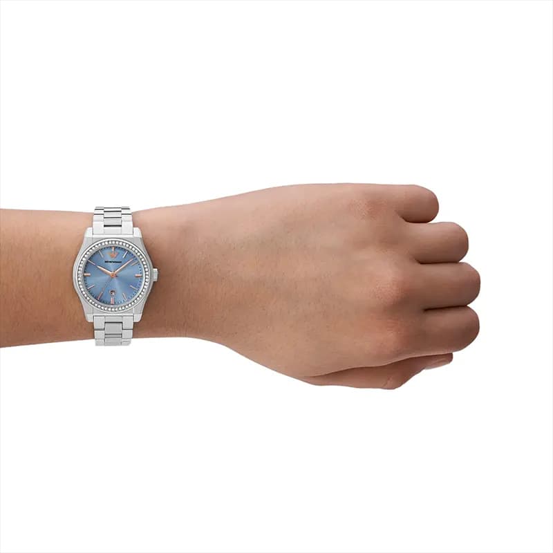Emporio Armani Federica Blue Dial Ladies Watch | AR11593