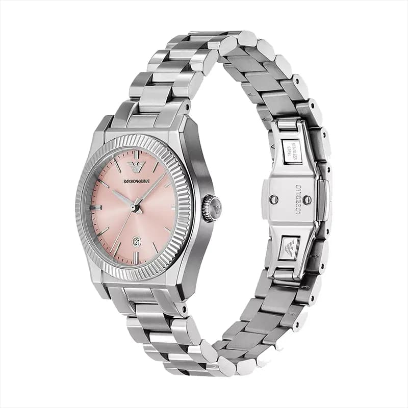 Emporio Armani Federica Pink Dial Ladies Watch | AR11658