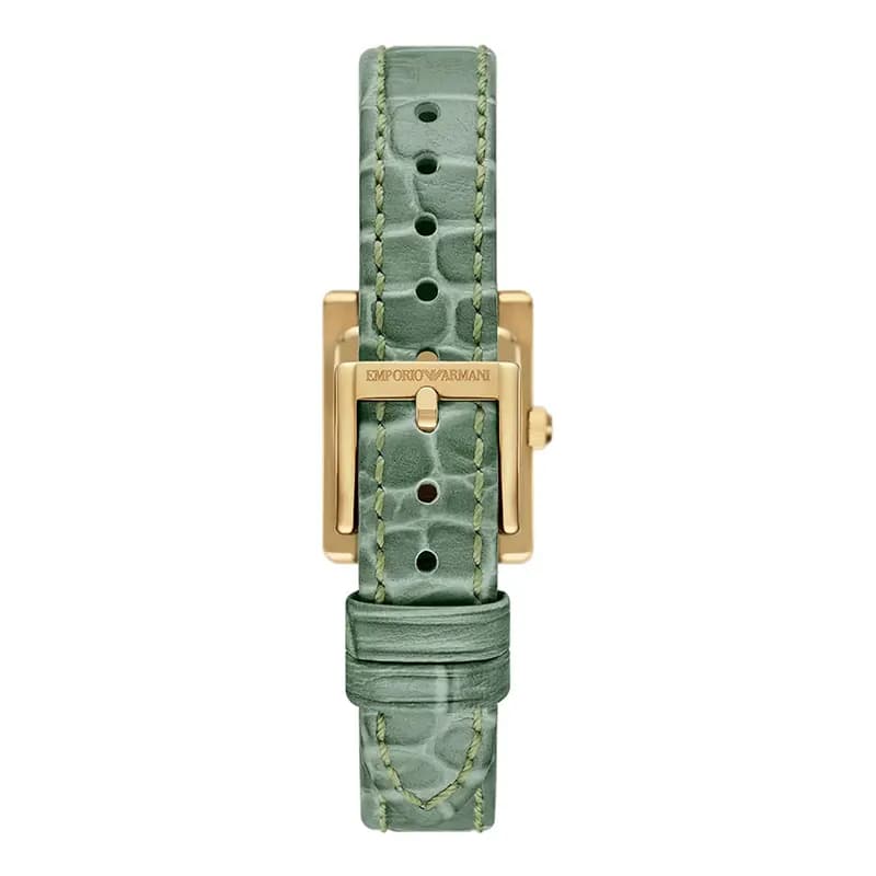 Emporio Armani Ganni Crystals Decorated Champagne Dial Ladies Watch | AR11661
