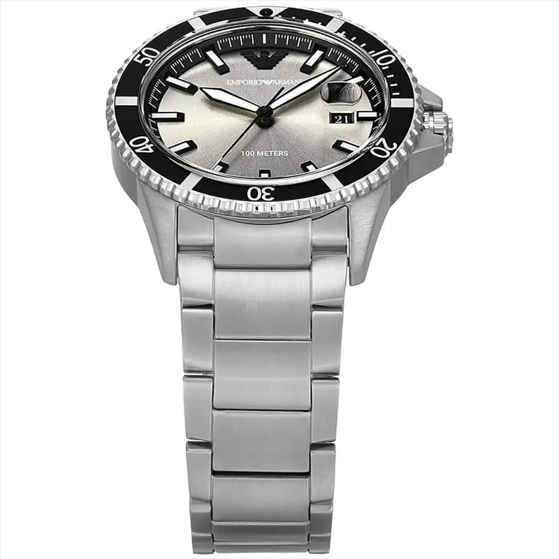 Emporio Armani Sea Explorer Grey Dial Men's Watch | AR11683