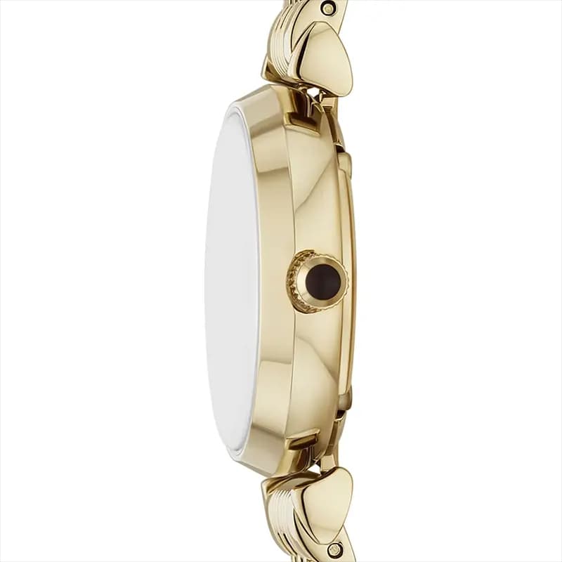 Emporio Armani Classic Brown Dial Gold-Tone Ladies Watch | AR11703