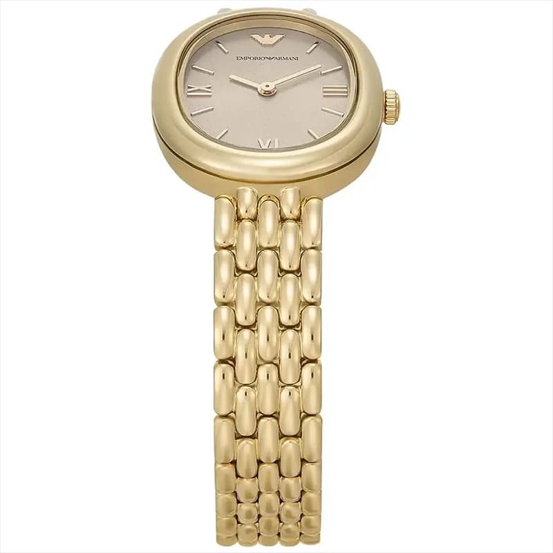 Emporio Armani Sinfonia Champagne Dial Ladies Watch | AR11707