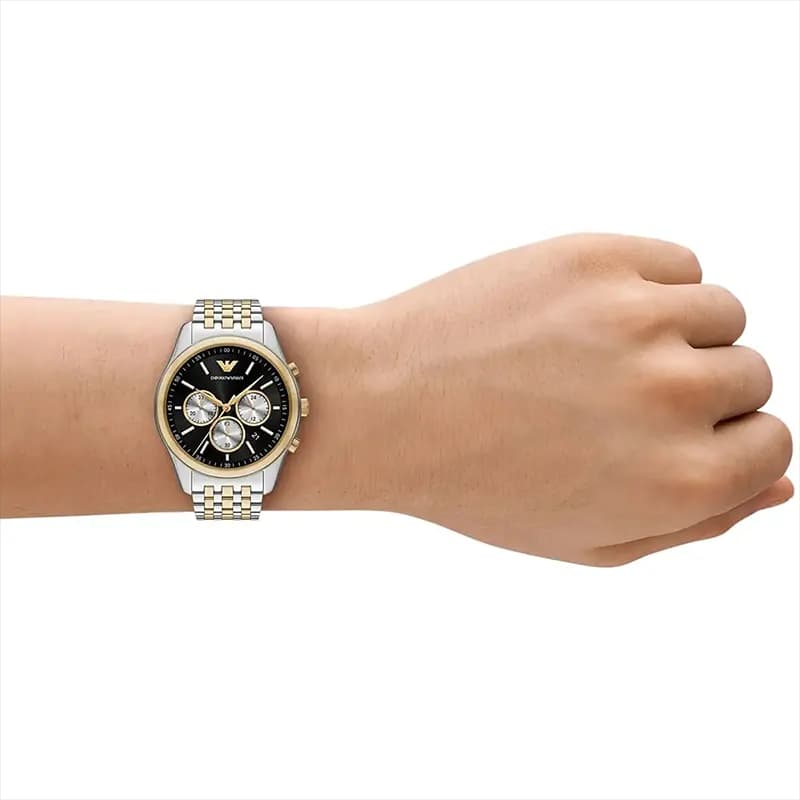 Emporio Armani Antonio Chronograph Black Panda Dial Men's Watch | AR11713