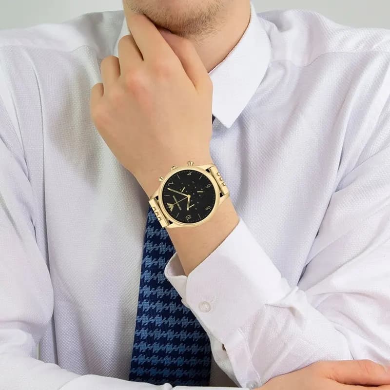 Emporio Armani Chronograph Black Dial Men's Watch | AR1893