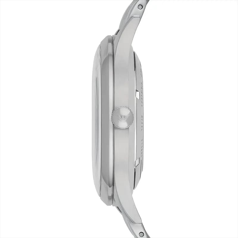 Emporio Armani Meccanico Skeleton White Dial Men's Watch | AR1945