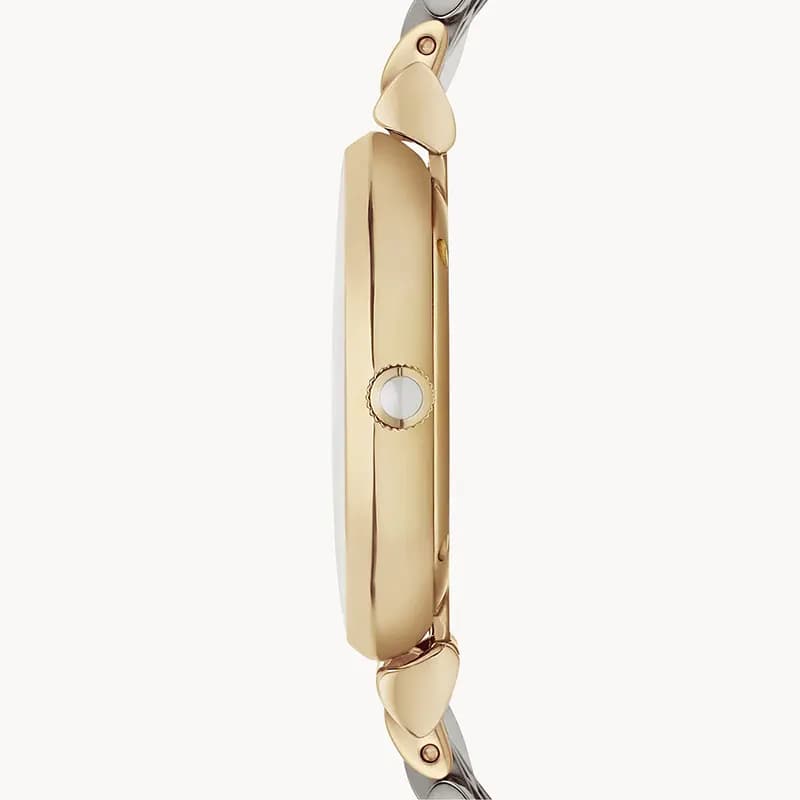 Emporio Armani Gianni T-Bar White Dial Ladies Watch | AR2076