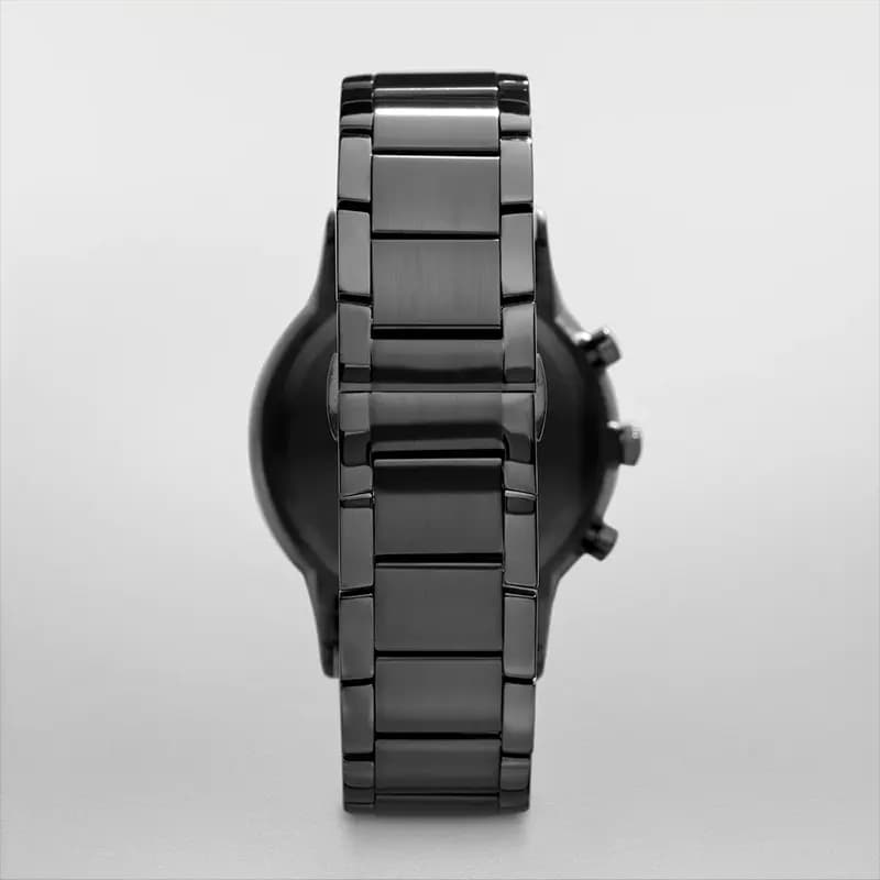 Emporio Armani Renato Chronograph Black Dial Men's Watch | AR2453