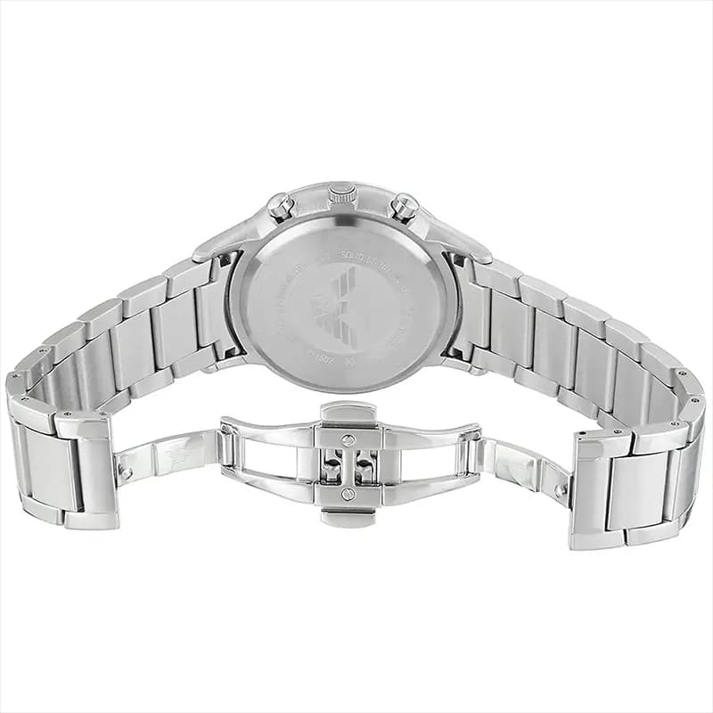 Emporio Armani Renato Chronograph Silver Dial Men's Watch | AR2458