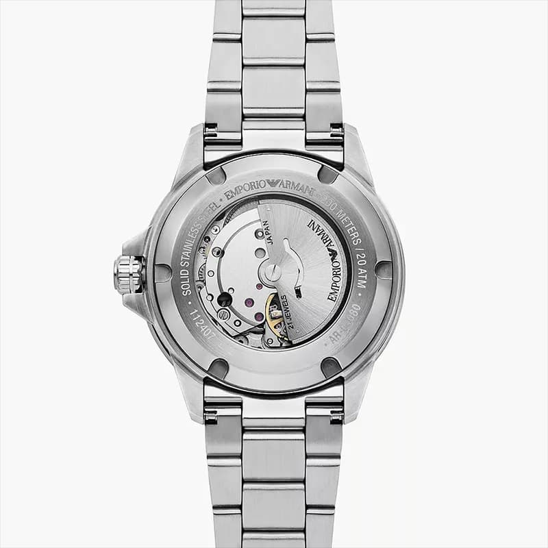 Emporio Armani Sea Explorer Automatic Green Dial Men's Watch | AR60080