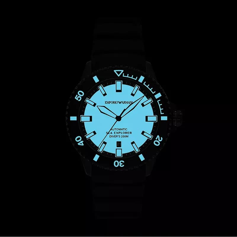 Emporio Armani Sea Explorer Super-LumiNova® Dial Men's Watch | AR60085