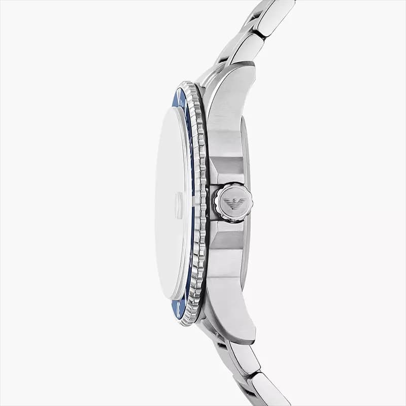 Emporio Armani Sea Explorer Blue Dial Men's Watch | AR80076SET