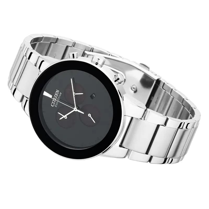 Citizen Eco-Drive Chronograph Black Dial Men's Watch | AT2240-51E