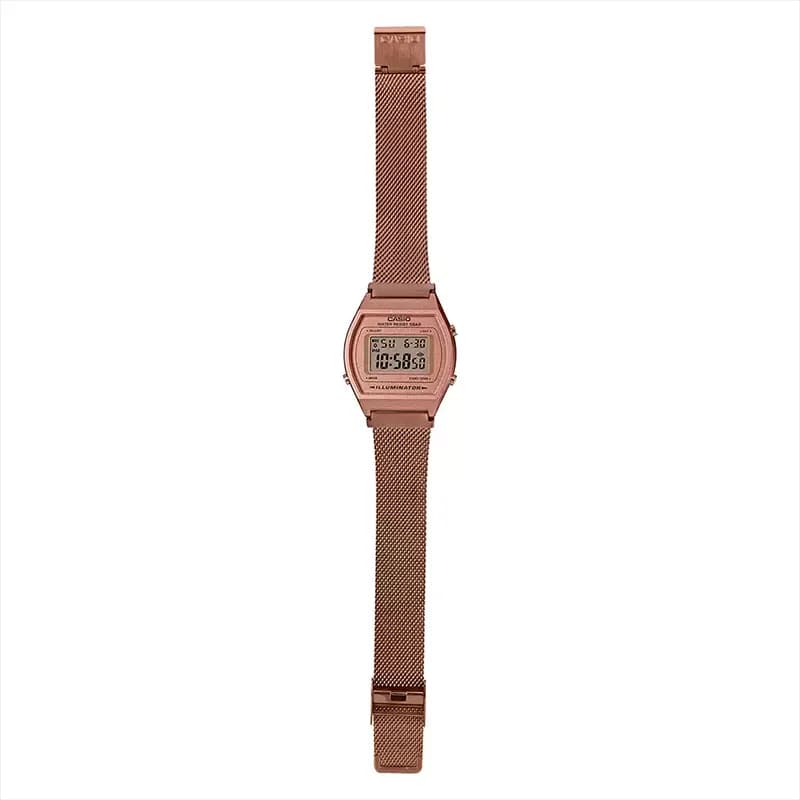 Casio B640WMR-5A Vintage Retro Rose Gold-tone Watch