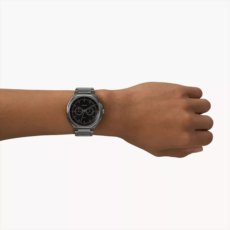 Fossil Evanston Multifunction Black Dial Men’s Watch | BQ2609