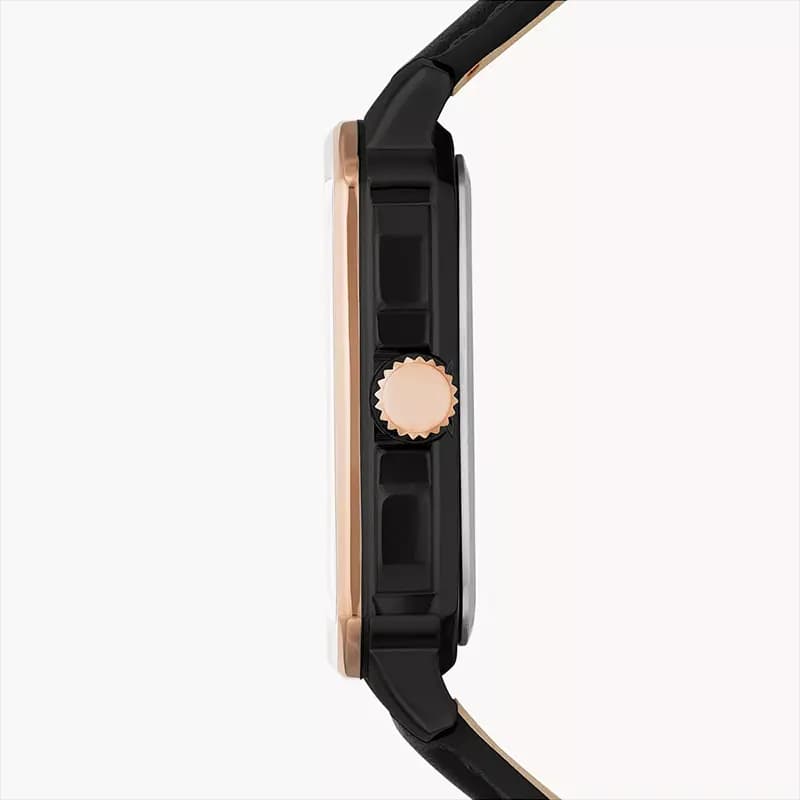 Fossil Inscription Multifunction Black Dial Men's Watch | BQ2654