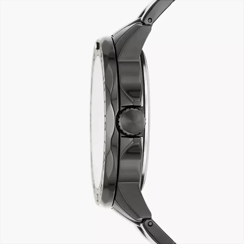 Fossil Bannon Automatic Smoke Stainless Steel Men's Watch | BQ2678