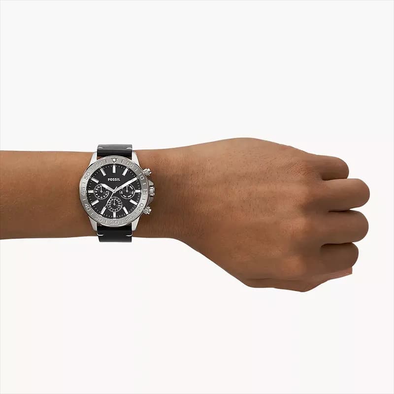 Fossil Bannon Multifunction Black Dial Men’s Watch | BQ2708