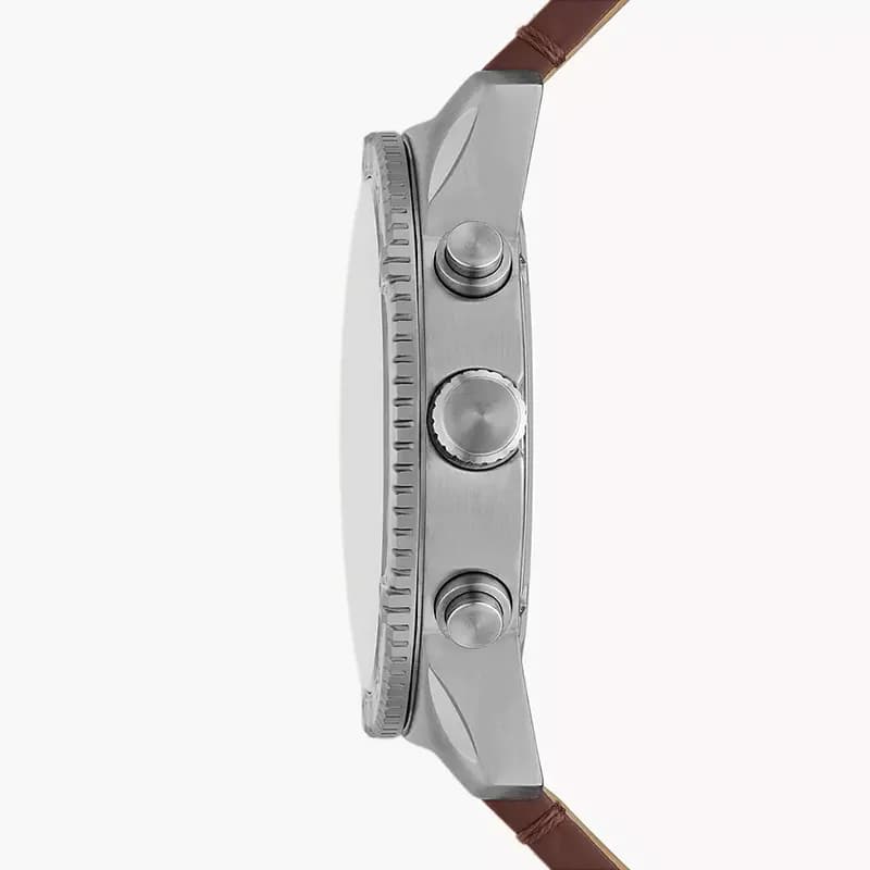 Fossil Brox Multifunction Brown Leather Men's Watch | BQ2801