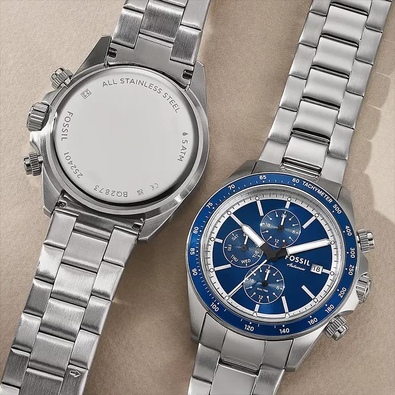 Fossil Autocross Multifunction Blue Dial Men’s Watch | BQ2869