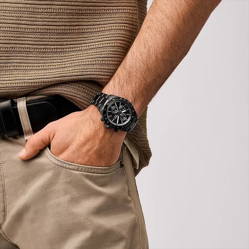 Fossil Autocross Multifunction Black Dial Men’s Watch | BQ2875