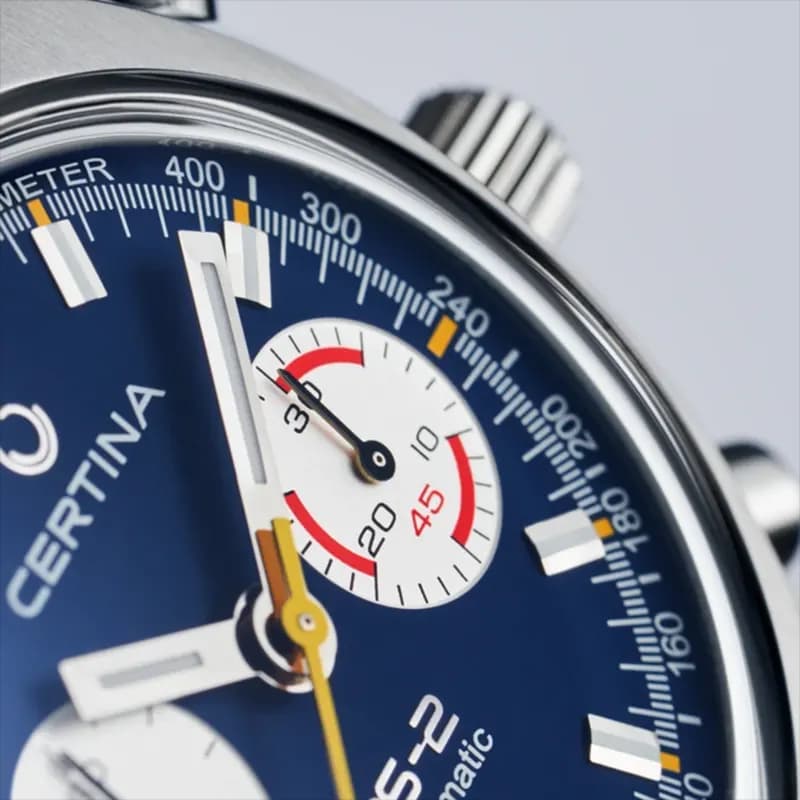 Certina DS-2 Chronograph Automatic Blue Dial Men's Watch | C024.462.18.041.00 secondary view
