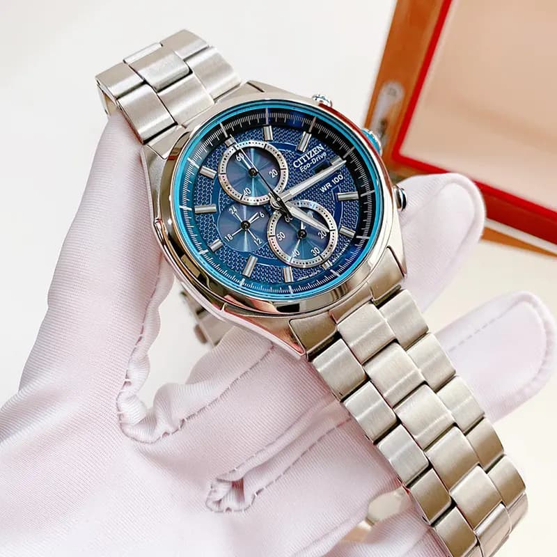 Citizen Eco-Drive Weekender Blue Dial Men's Watch | CA0430-54M