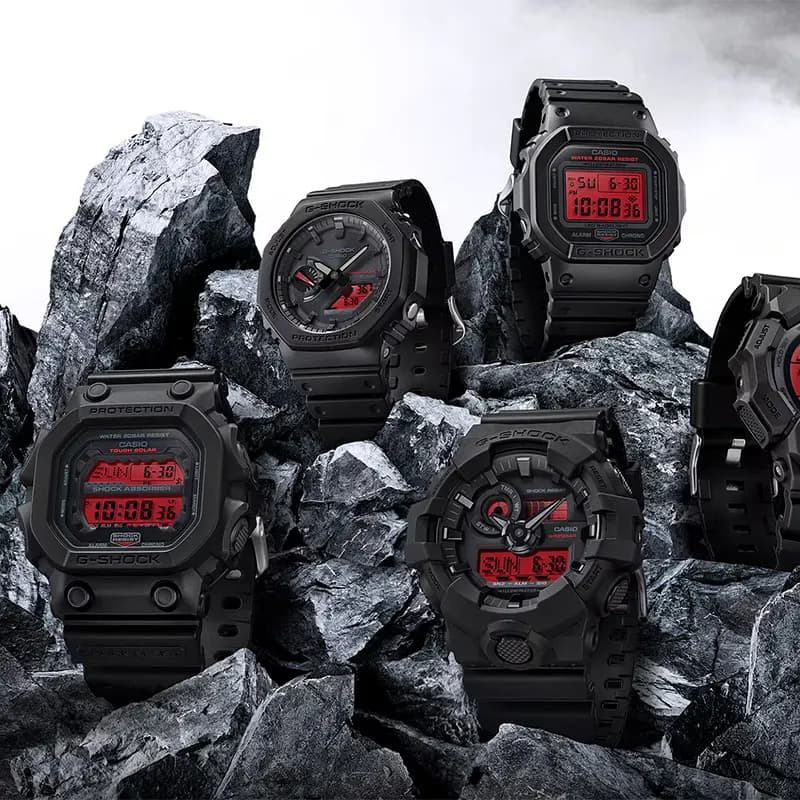 Casio G-Shock Vibrant Red Digital Dial Men’s Watch | DW-5600BBR-1