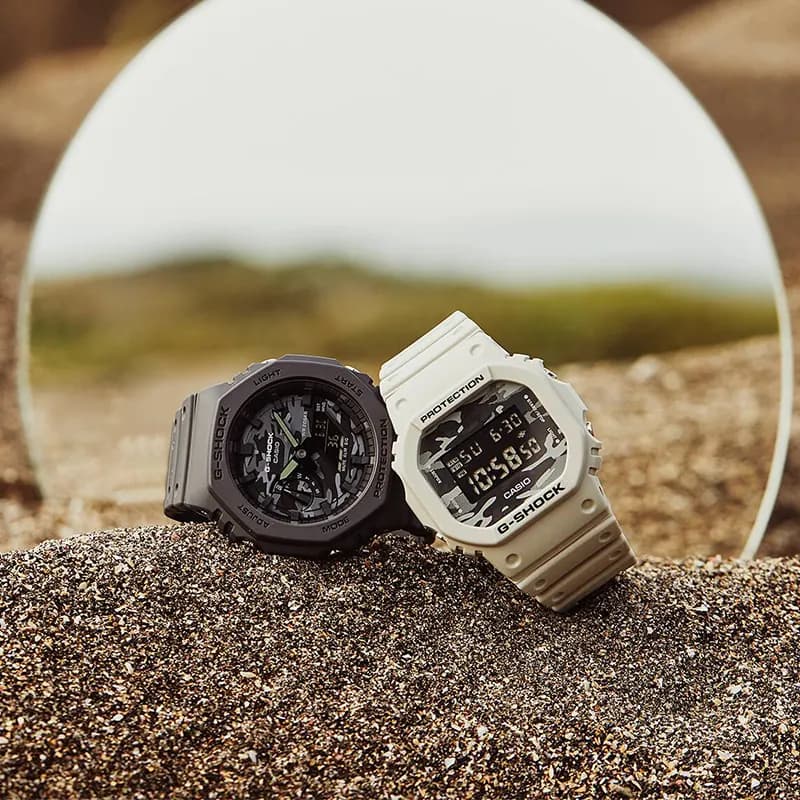 Casio G-Shock Digital Camouflage Motif Dial Men’s Watch | DW-5600CA-8