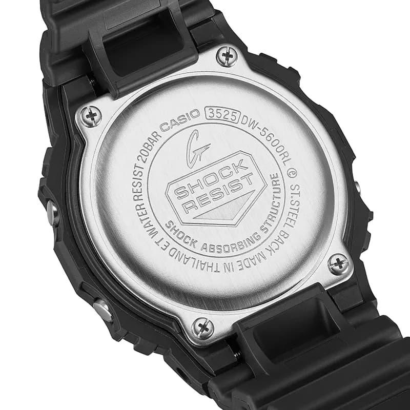 Casio G-Shock DW-5600RL-1 Digital Grey Dial Men's Watch