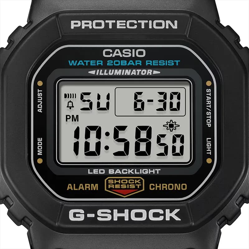 Casio G-Shock DW-5600UE-1 Digital Grey Dial Men's Watch