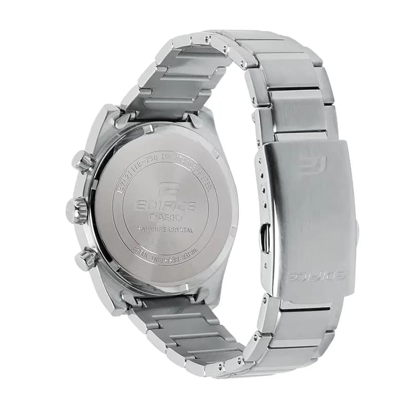 Casio Edifice Motorsports Chronograph Green Panda Dial Men's Watch | EFB-730D-3AV