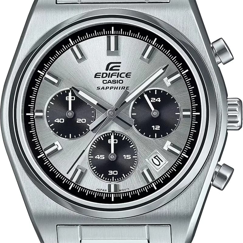 Casio Edifice Motorsports Chronograph Panda Dial Men's Watch | EFB-730D-7AV