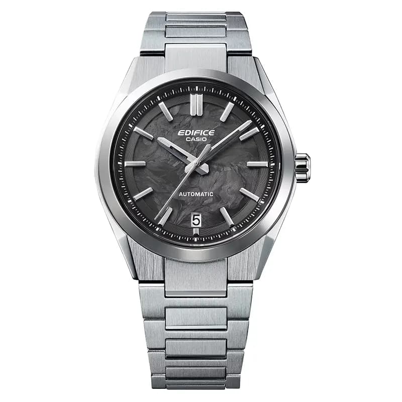 Casio Edifice Automatic Forged Carbon Black Dial Men's Watch | EFK-100CD-1A