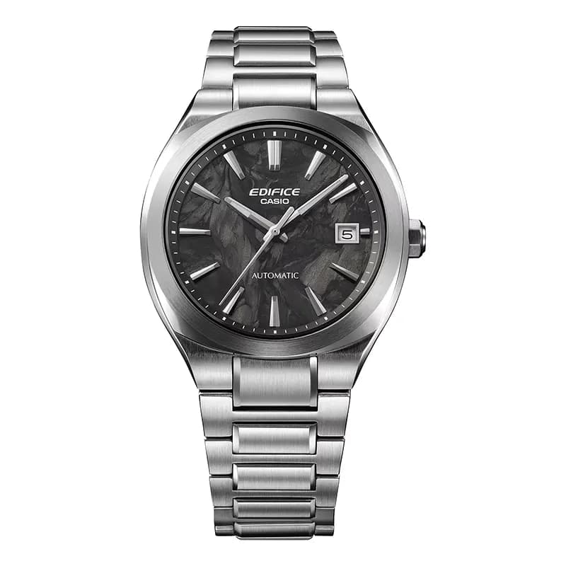 Casio Edifice Automatic Forged Carbon Black Dial Men's Watch | EFK-200CD-1A
