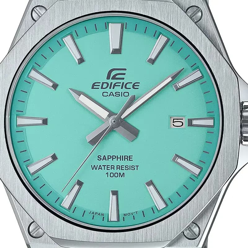 Casio Edifice EFR-S108D-2BV Tiffany Dial Men's Watch