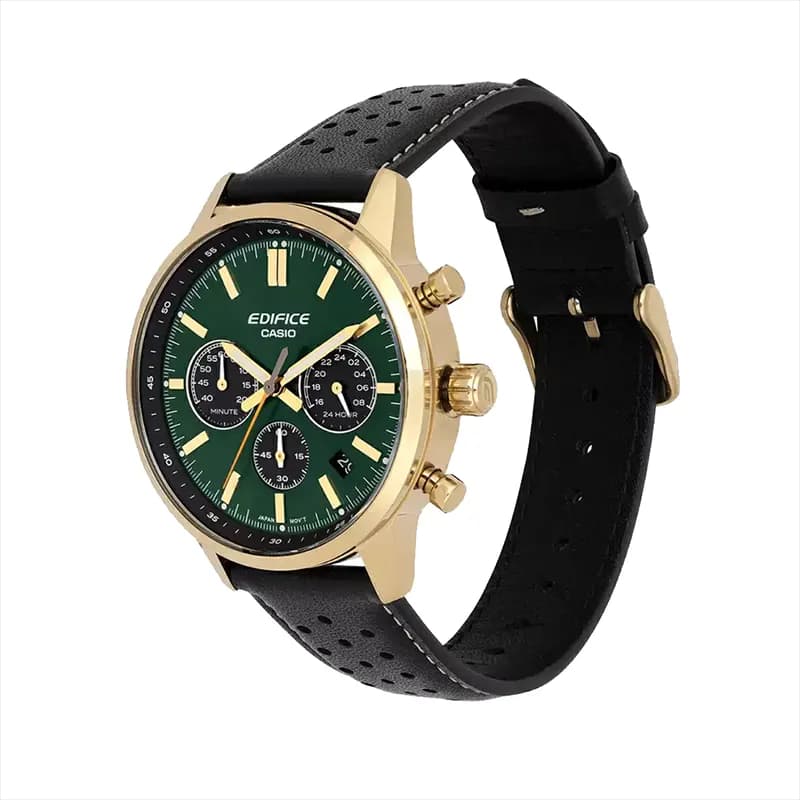 Casio Edifice Chronograph Green Dial Men's Watch | EFR-575CL-3AV