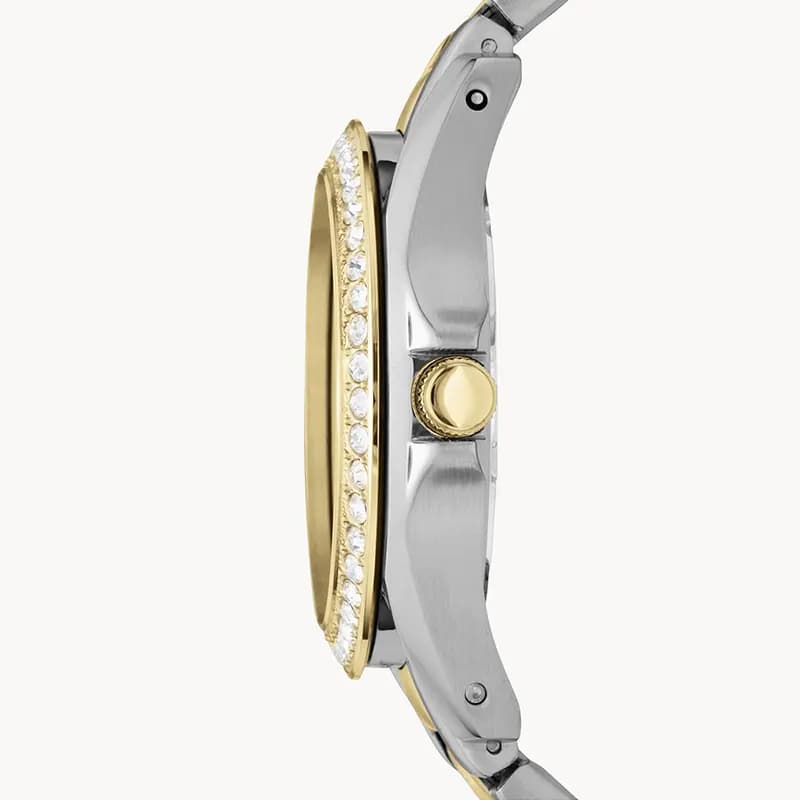 Fossil Riley Multifunction Two-Tone Ladies Watch | ES3204