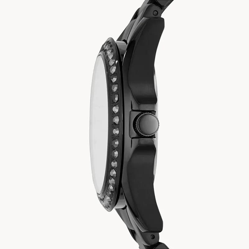 Fossil Riley Multifunction Black Dial Ladies Watch | ES4519