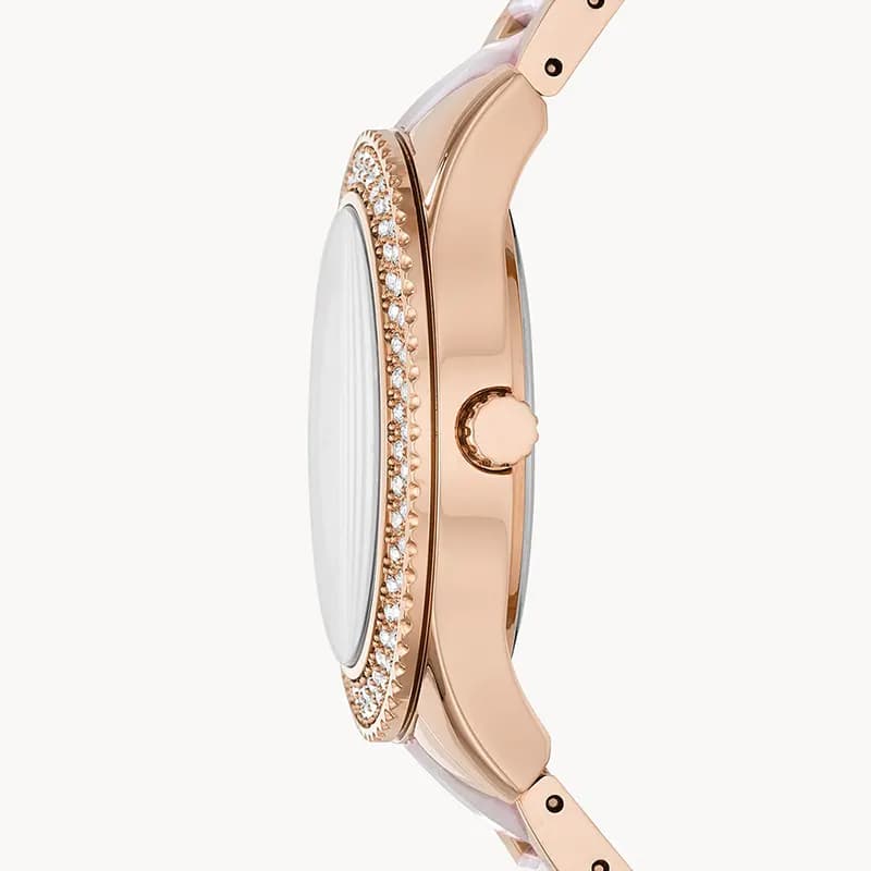 Fossil Stella Multifunction Two-Tone Ladies Watch | ES4755
