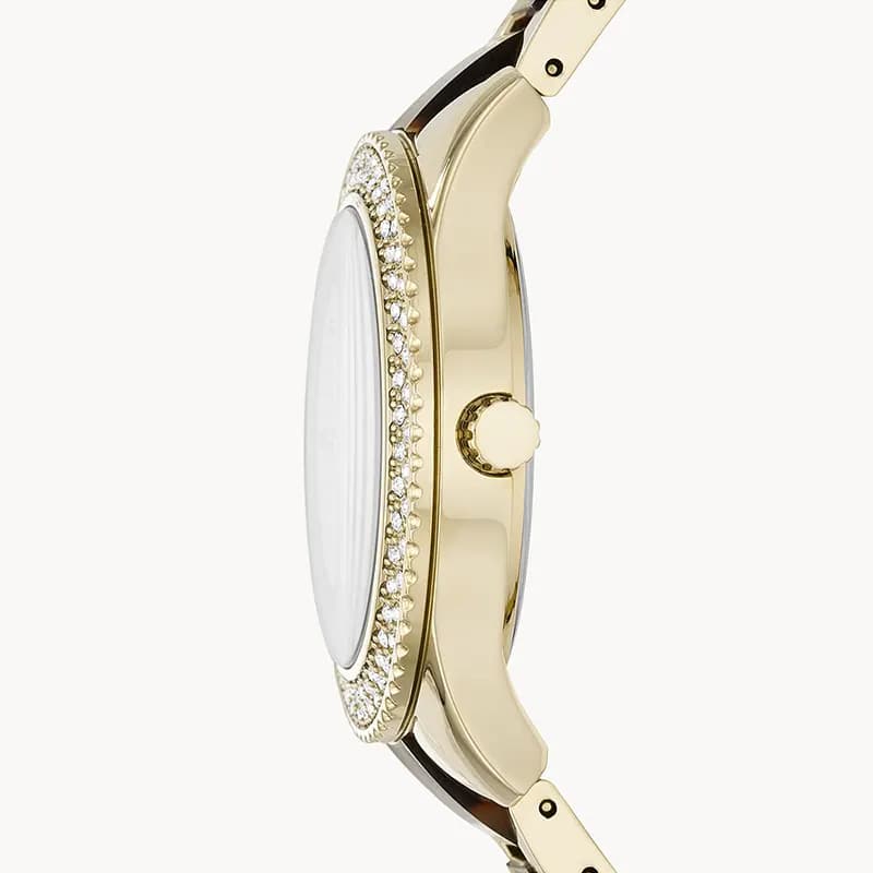 Fossil Stella Multifunction Two-Tone Ladies Watch | ES4756