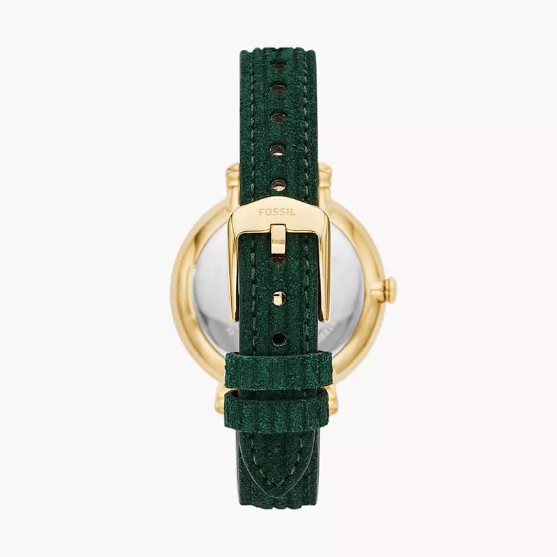 Fossil Jacqueline Moonphase White MOP Dial Ladies Watch | ES5244
