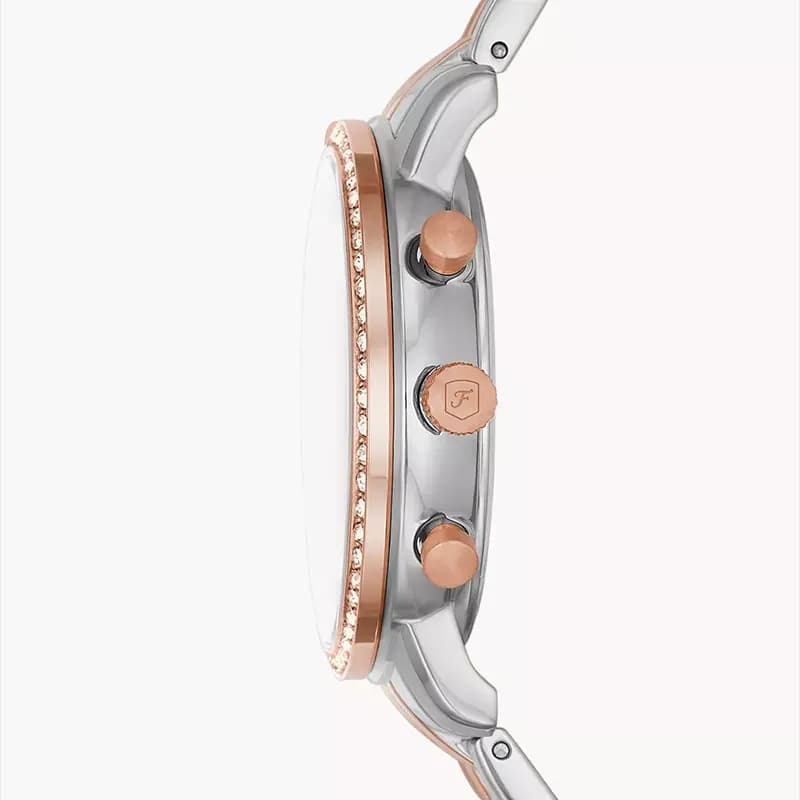 Fossil Neutra Chronograph Two-Tone Stainless Steel Ladies Watch | ES5279
