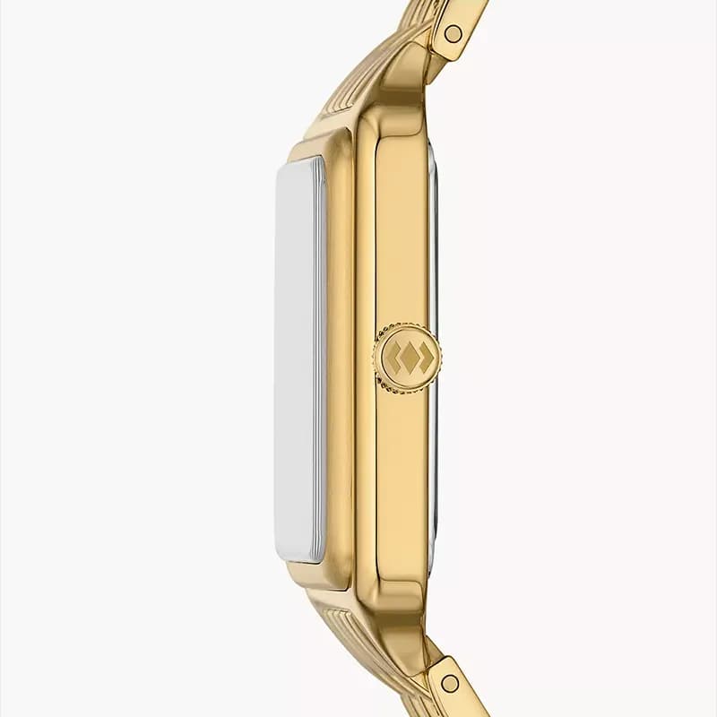 Fossil Raquel Date Green Dial Gold-tone Ladies Watch | ES5341