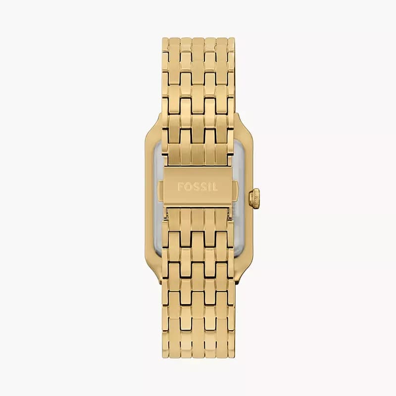 Fossil Raquel Black Mother of Pearl Dial Gold-Tone Ladies Watch | ES5417