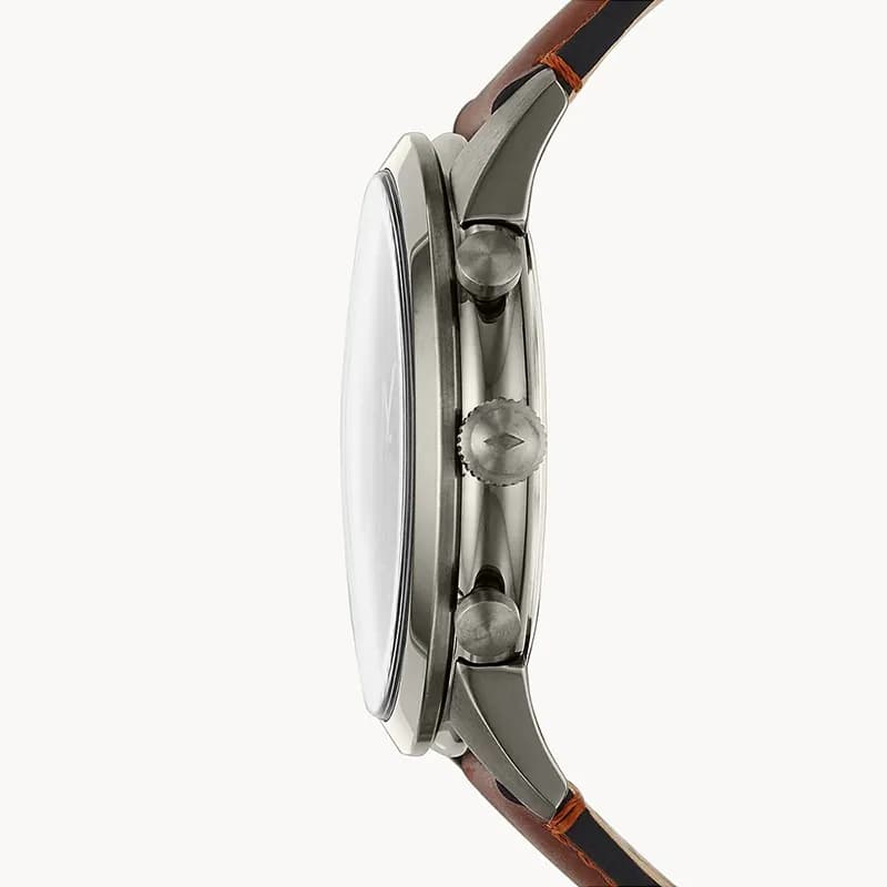Fossil Townsman Chronograph Amber Leather Men's Watch | FS5522
