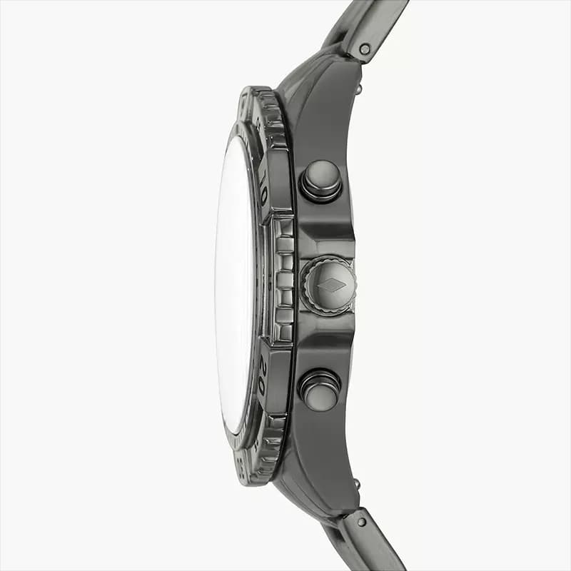 Fossil Garrett Chronograph Smoke Dial Men's Watch | FS5621
